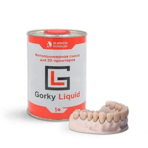 Фотополимерная смола Gorky Liquid Dental Model, персиковая (1 кг)