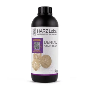 Фотополимер HARZ Labs Dental Sand A1-A2, бежевый (1 кг)