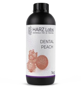 Фотополимер HARZ Labs Dental Peach, персиковый (1 кг)