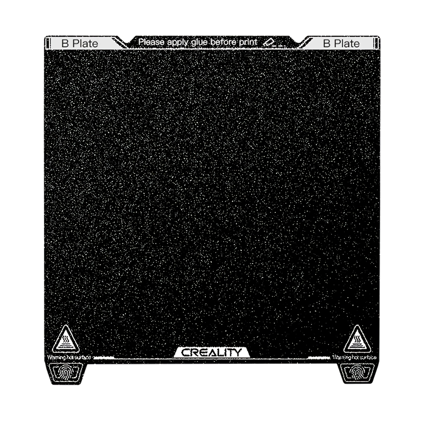 Гибкая стальная PEI платформа одинарная (текстурированный PEI) Creality K1/K1C