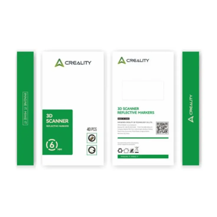 Маркеры светоотражающие для 3D сканеров Creality CR-Scan Otter/Raptor, 6 мм (4008060156)