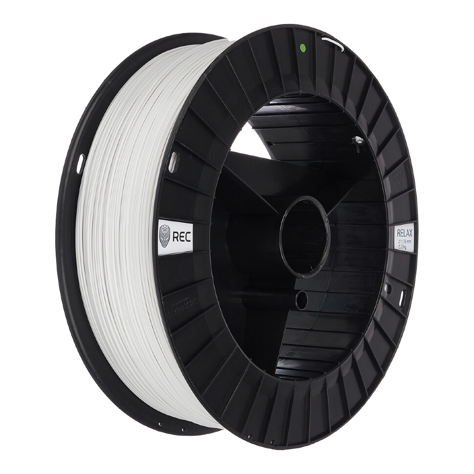 Пластиковая нить REC RELAX 1.75мм 2 кг, белый