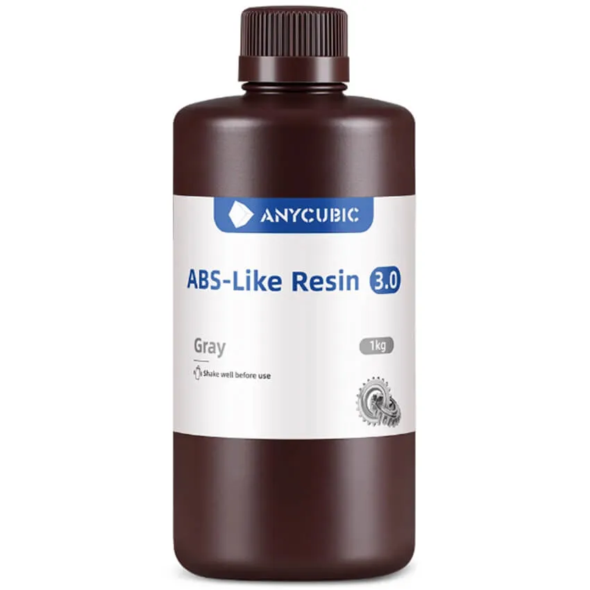 Фотополимерная смола Anycubic ABS-Like Resin 3.0, серая (1 кг)