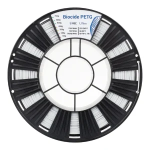 Пластиковая нить REC Biocide PETG пластик REC 1.75мм белый