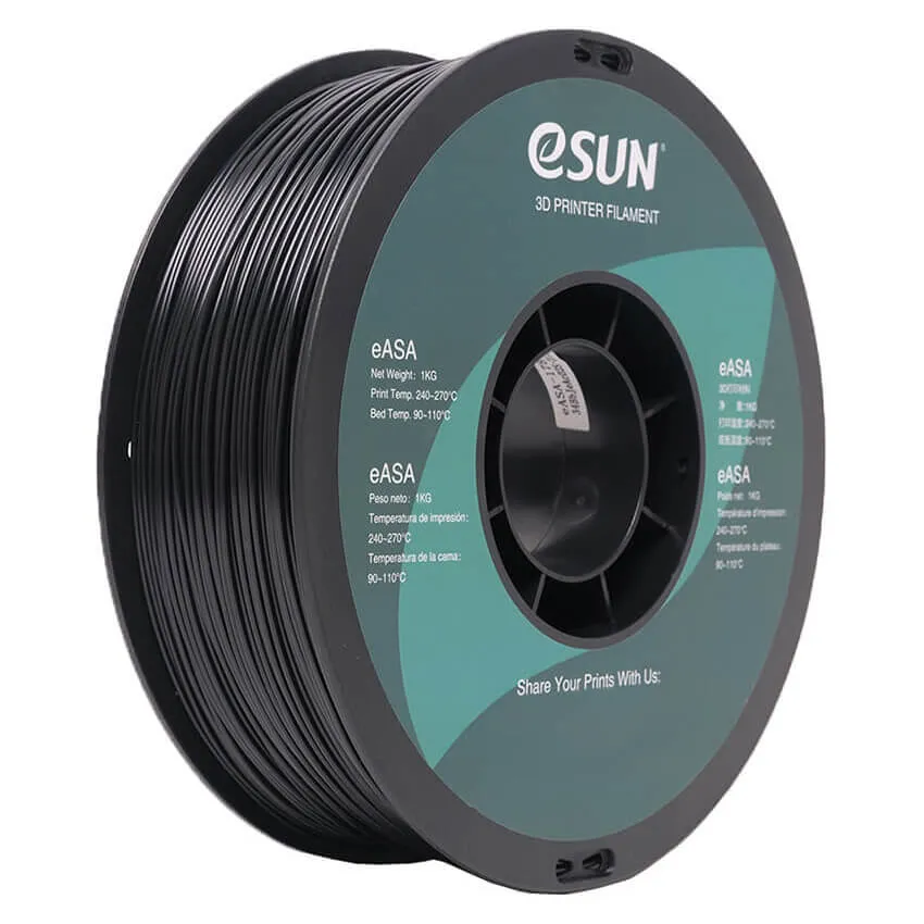 eASA ESUN 1.75 мм 1кг, черная